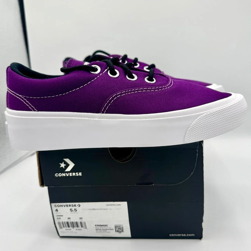Converse Skid Grip CVO Sneakers Unisex Archive 80s - Nightfall Purple Violet